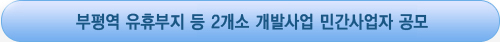 부평역 유휴부지 등 2개소 개발사업 민간 사업자 공모