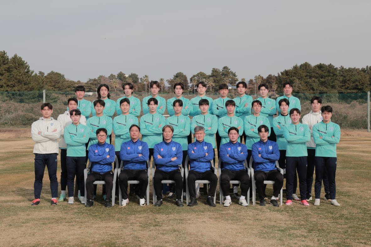 코레일축구단 단체사진