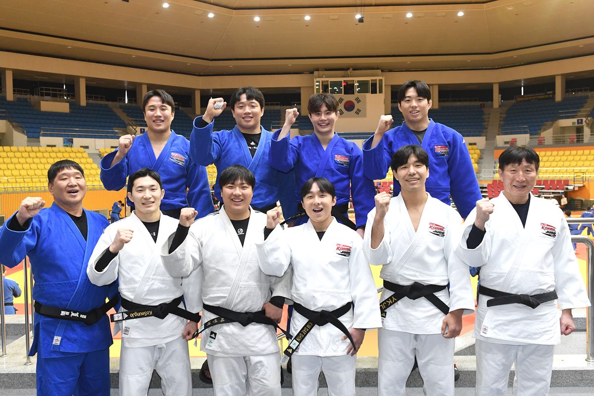 코레일유도단 단체사진